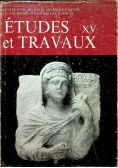 Etudes et travaux XV