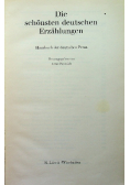 Die Schonsten Deutschen Erzahlungen