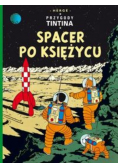 Przygody Tintina Spacer po Księżycu