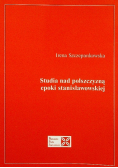 Studia nad polszczyzną epoki stanisławowskiej