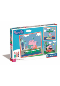 Puzzle 3x48 Super Kolor Peppa Pig