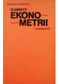 Elementy ekonometrii podręcznik