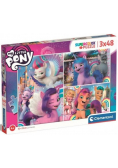 Puzzle 3x48 Super Kolor My Little Pony