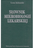 Słownik mikrobiologii lekarskiej