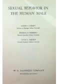 Sexual behavior in the human male