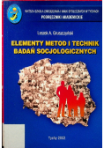 Elementy metod i technik badań socjologicznych