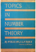 Topics in number theory