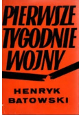 Pierwsze tygodnie wojny