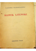 Słownik litewski 1936 r
