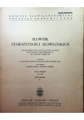 Słownik starożytności słowiańskich