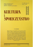 Kultura i społeczeństwo
