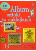 Album sztuki w naklejkach