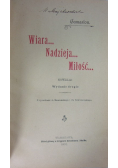Wiara nadzieja miłość 1900 r.