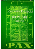 Kierunki 1945 - 1960