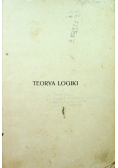 Teorya Logiki 1912 r.