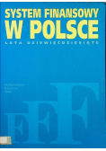 System finansowy w Polsce Lata dziewięćdziesiąte