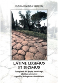 Latine legimus et dicimus