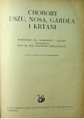 Choroby uszu nosa gardła i krtani