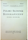 Polski Słownik Biograficzny tom XXVI Zeszyt 109