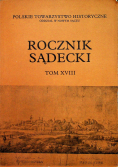 Rocznik sądecki tom XVIII