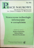 Nowoczesne technologie informacyjne w zarządzaniu