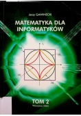 Matematyka dla informatyków Tom 2