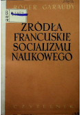Źródła francuskie socjalizmu naukowego 1950 r.