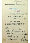 O naprawie Rzeczypospolitej 1914 r