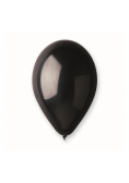 Balony pastelowe czarne 25cm 100szt