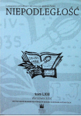 Niepodległość tom LXIII