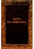 Myśli Św Bernarda reprint 1935 r