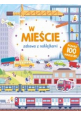 Zabawa z naklejkami. Miasto