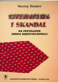 Literatura i skandal na przykładzie okresu międzywojennego dedykacja autora