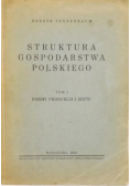 Struktura gospodarstwa polskiego Tom 1 1932 r.