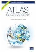 Atlas geograficzny SP Polska, kontynenty, świat NE