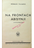 Na frontach abisynji 1936 r