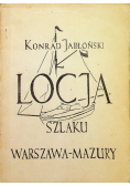 Locja szlaku Warszawa - Mazury
