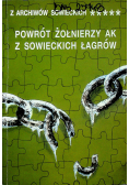 Powrót żołnierzy AK z sowieckich Łagrów