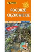 Mapa - Pogórze Ciężkowickie 1:50 000