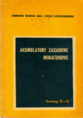 Akumulatory zasadowe miniaturowe