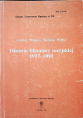 Historia literatury rosyjskiej 1917 1991