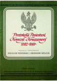 Protokoły Posiedzeń Komisji Kruszcowej 1782 1787