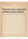 Merytoryczne i edytorskie problemy podręczników