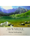 Akwarele natura i architektura polski plus dedykacja Suffczyńskiego