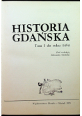 Historia Gdańska Tom I do roku 1454
