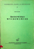 Środowisko wychowawcze