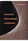 Równania różniczkowe cząstkowe