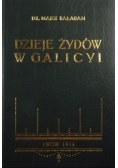 Dzieje Żydów w Galicyi Reprint z 1914 roku