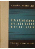 Ultradźwiękowe metody badań materiałów