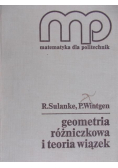 Geometria różniczkowa i teoria wiązek